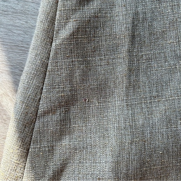 Vintage Mister Leonard Silk Flax Blend A Line Midi Skirt - Picture 8 of 15